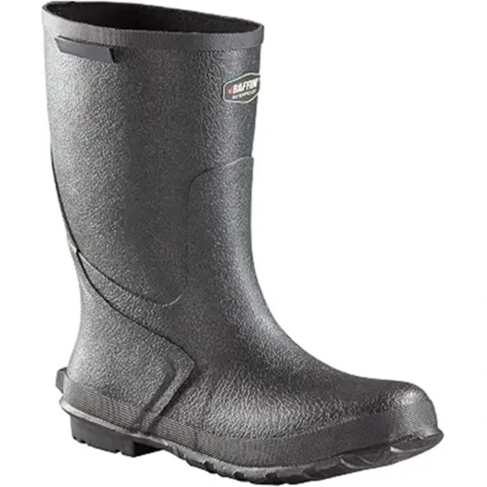 Baffin Steel Shank Sinker Men's Rain Winter Boots, Black, Size 8